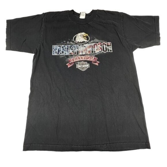 Harley Davidson Motorcycles XL Graphic Tee Gulf Coast New Port Richey Florida - Picture 1 of 8